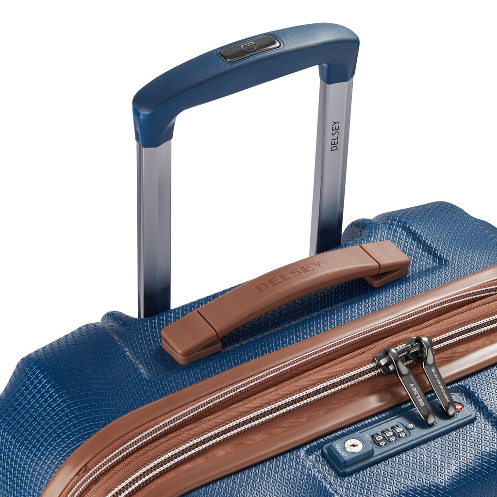 Troler Delsey Paris St Tropez, 55 cm, Albastru - TROLERE - Delsey - Mirano - Blue - Delsey - Trolere - Troler