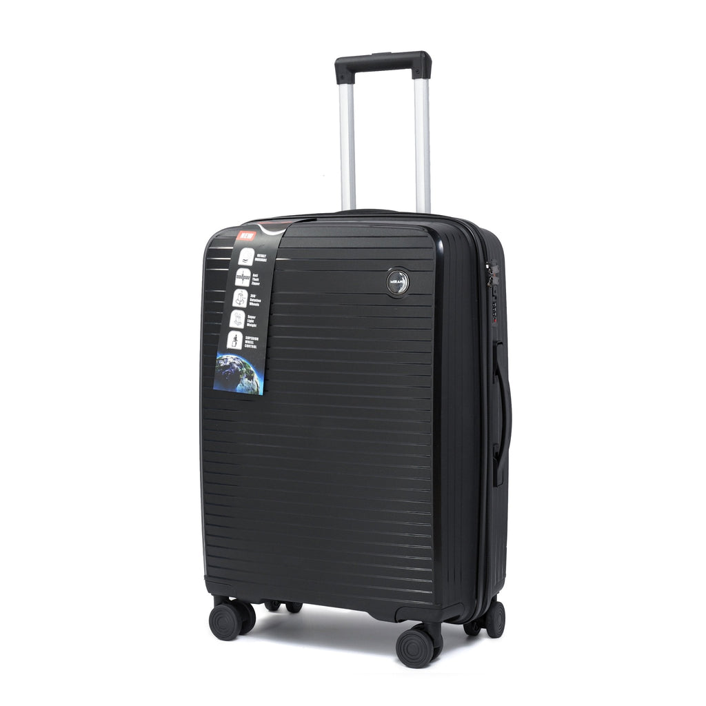 Troler Mirano Genoa, 55 cm, Negru - TROLERE - Mirano - Mirano - Black - Mirano - Trolere - Troler