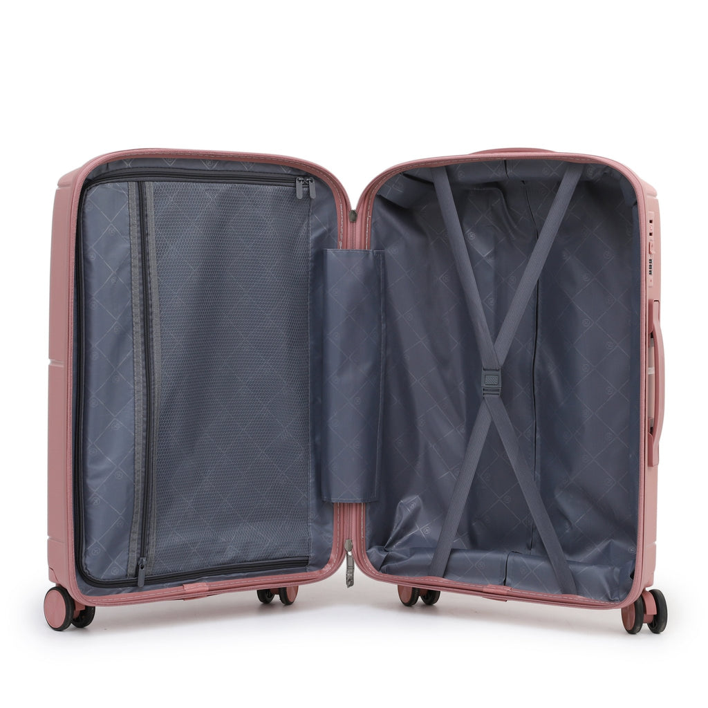 Troler Mirano Turin, 55 cm, Rose - TROLERE - Mirano - Mirano - Black - Mirano - Trolere - Troler
