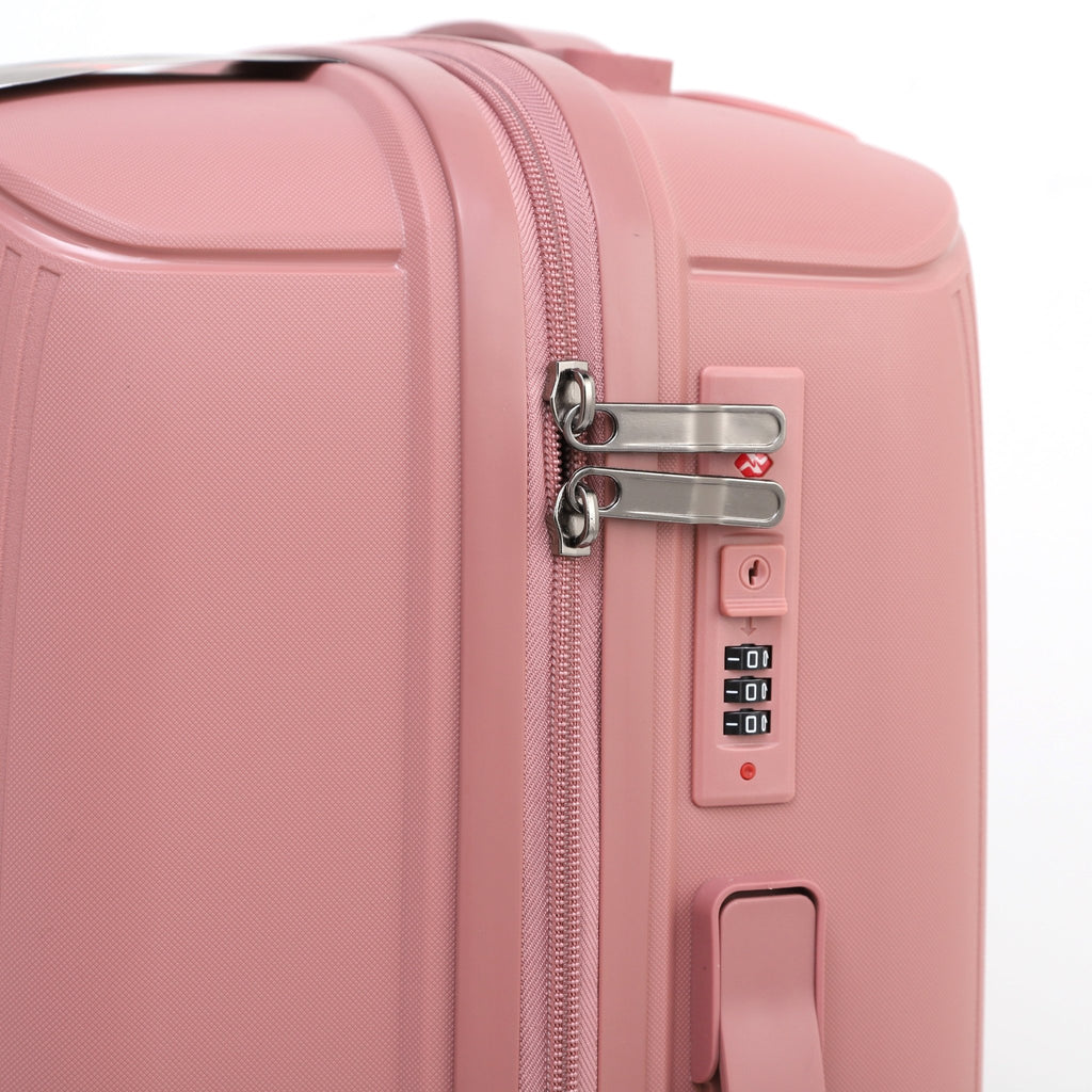 Troler Mirano Turin, 55 cm, Rose - TROLERE - Mirano - Mirano - Black - Mirano - Trolere - Troler