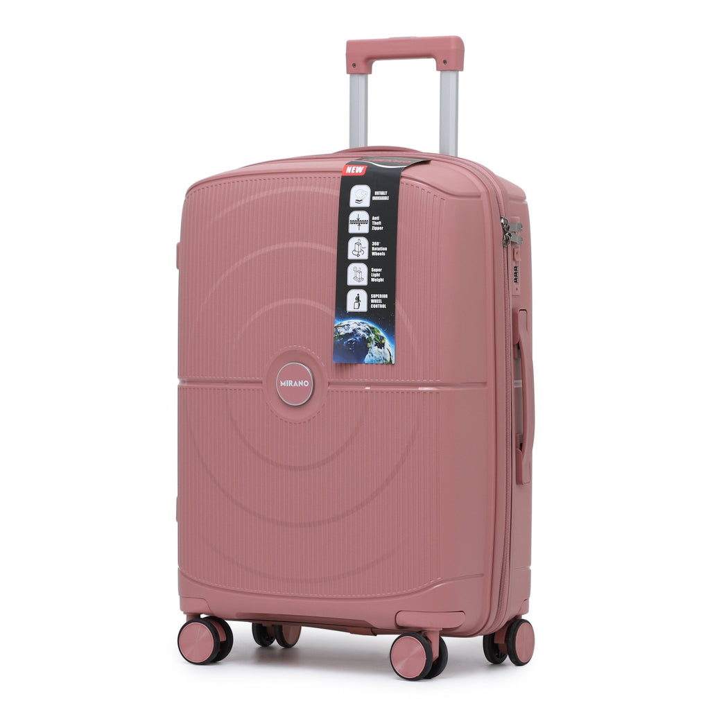 Troler Mirano Turin, 55 cm, Rose - TROLERE - Mirano - Mirano - Black - Mirano - Trolere - Troler