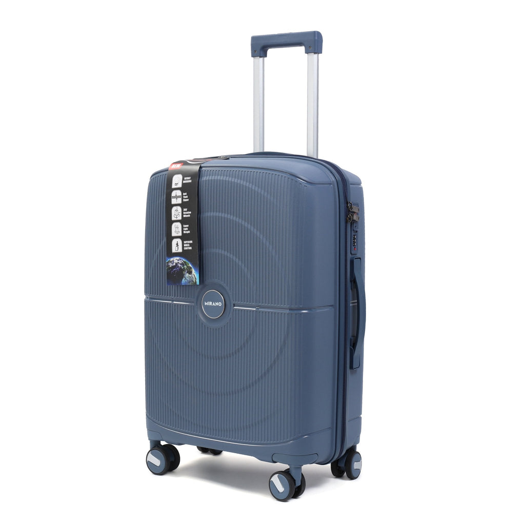 Troler Mirano Turin, 75 cm, Albastru - TROLERE - Mirano - Mirano - Blue - L - Trolere - Troler