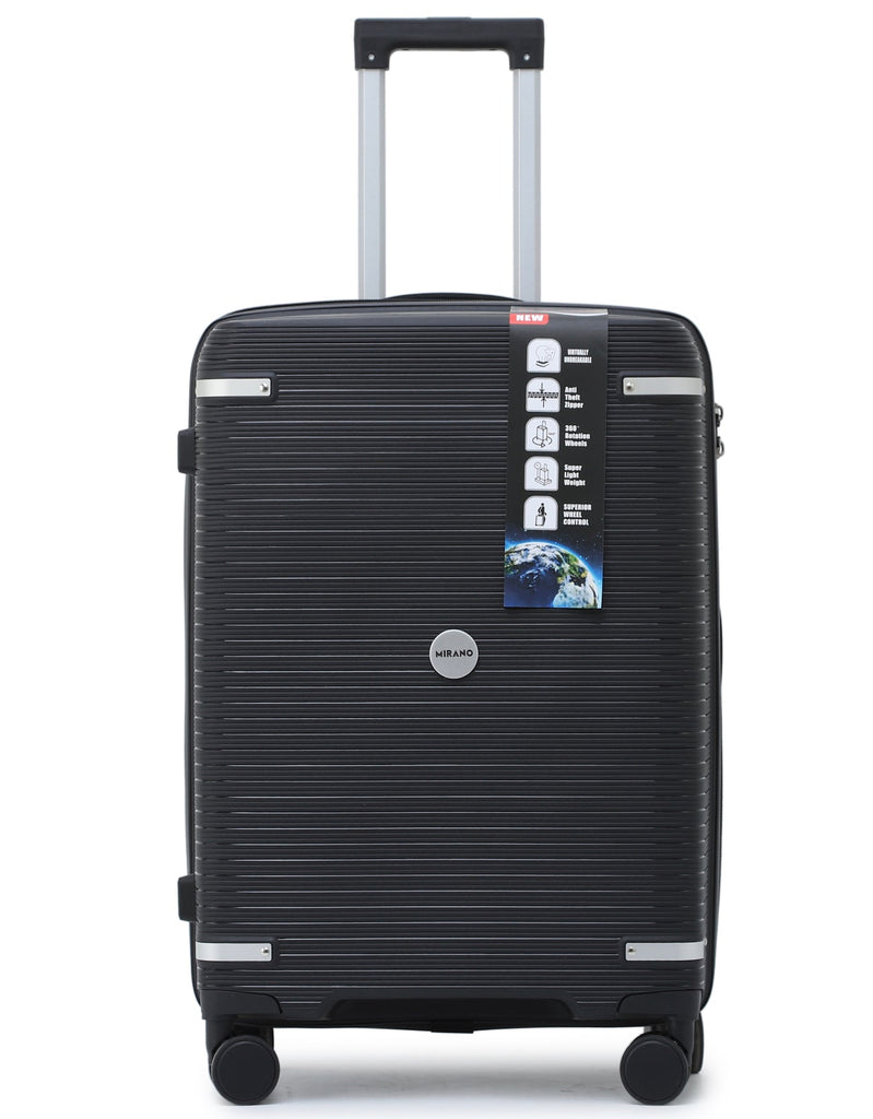 Troler Mirano Verona, 75 cm, Negru - TROLERE - Mirano - Mirano - L - Mirano - Trolere - Troler