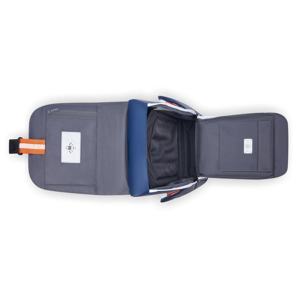 Rucsac Delsey - Securflap, 16" Blue Roland Garros - Rucsacuri - Delsey - Mirano - Blue - Delsey - Trolere - Troler